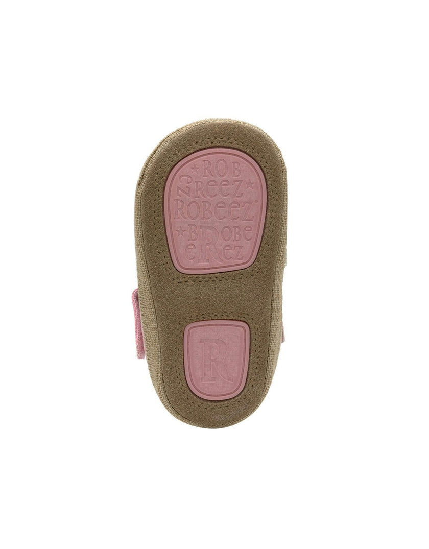 Tulips Blush Canvas Espadrille First Kick