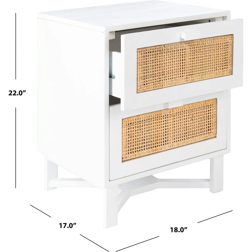 Hedwig 2-Drawer Nightstand
