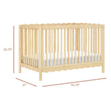Babyletto Swell 4-in-1 Convertible Crib with Toddler Bed Conversion Kit