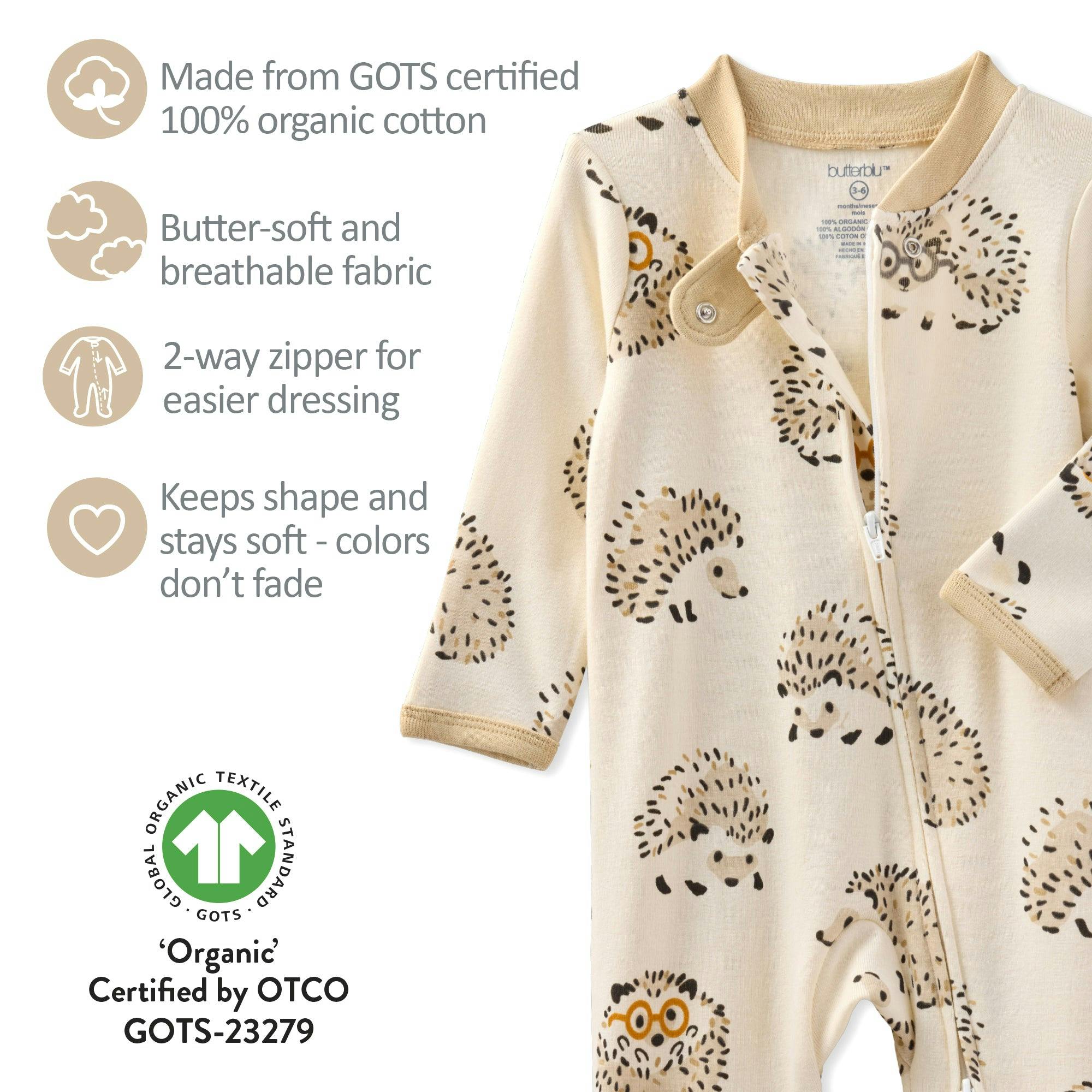 SCOUT Sleep & Play Baby Boys Pajamas