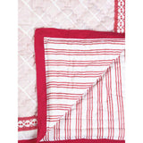 Block-Printed Cotton Crib Quilt