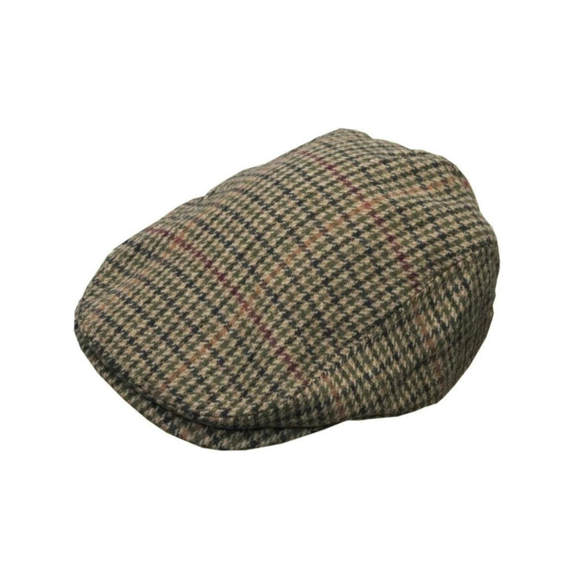 Holmes Tweed Flat Cap - Beige