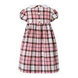 Pink Check Smocked Dress & Bloomers