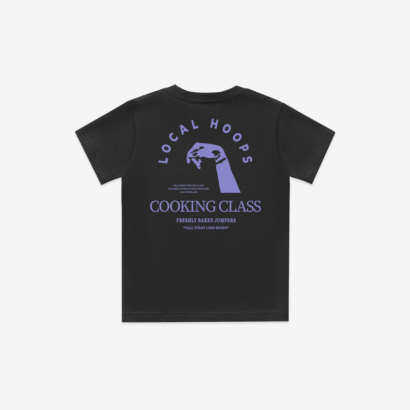 Kids Black Cooking Class Tee