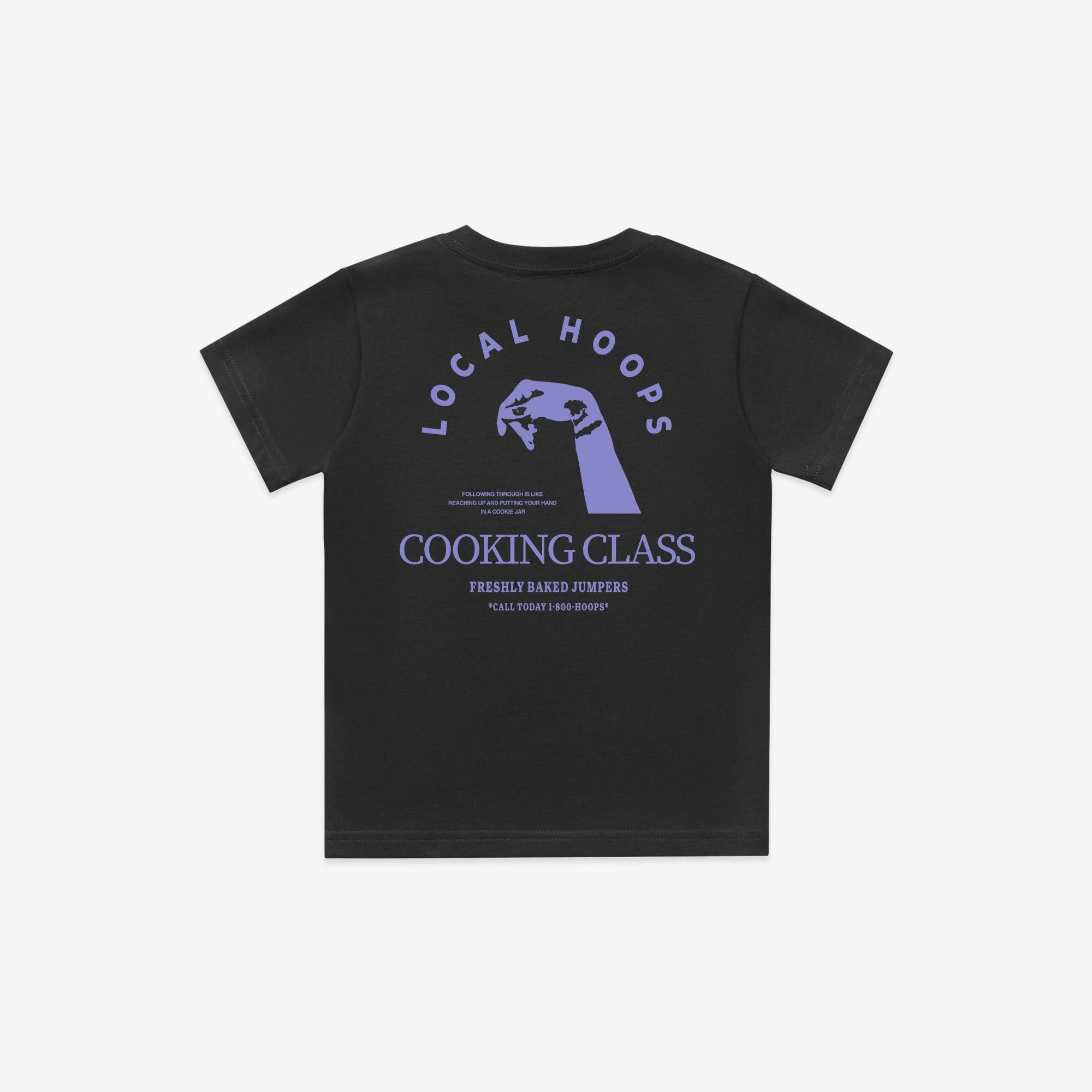 Kids Black Cooking Class Tee