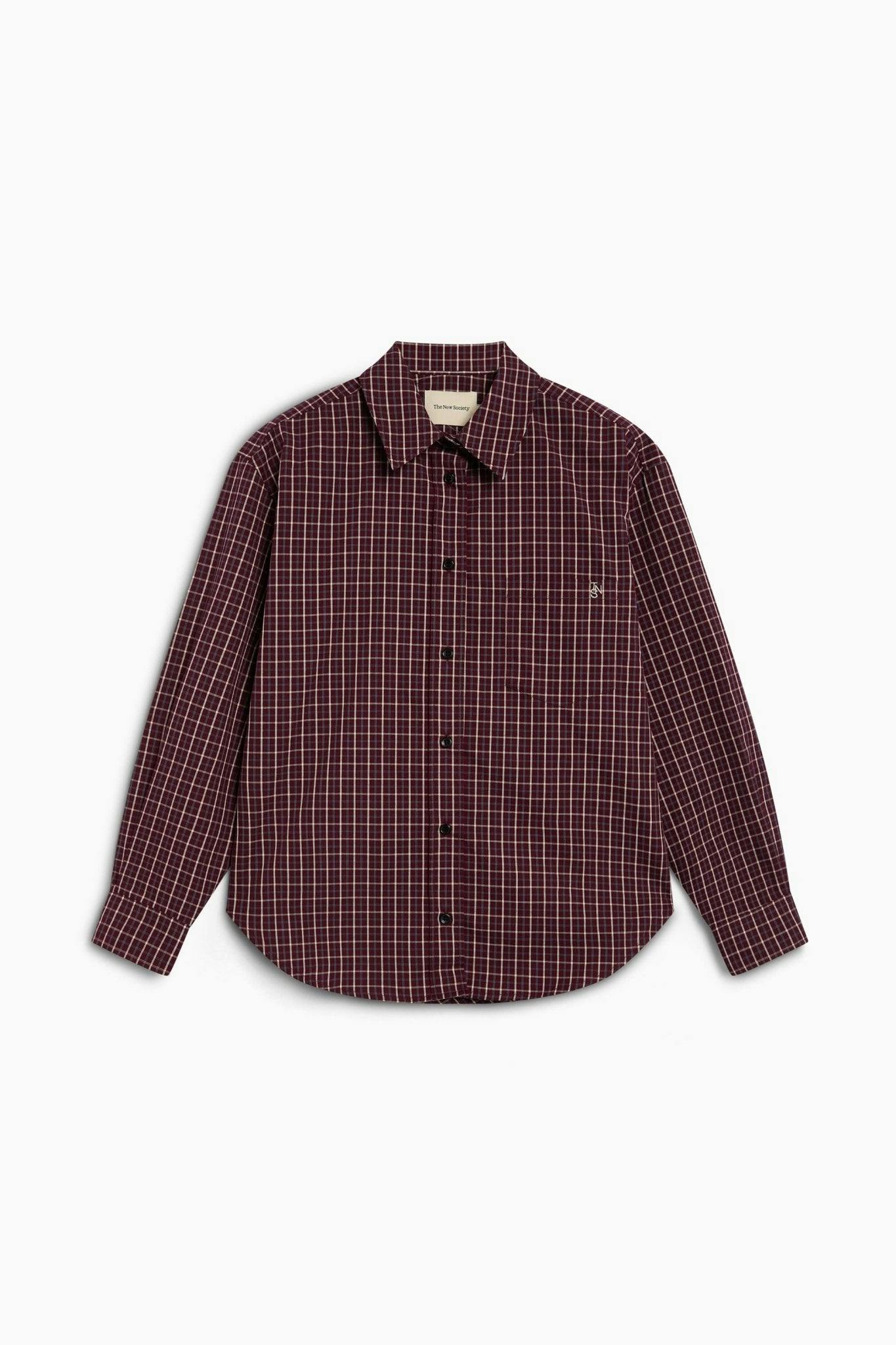 Flair Woman Shirt Winetesting Check