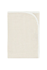 Camel Classic Stripes Receiving Blanket