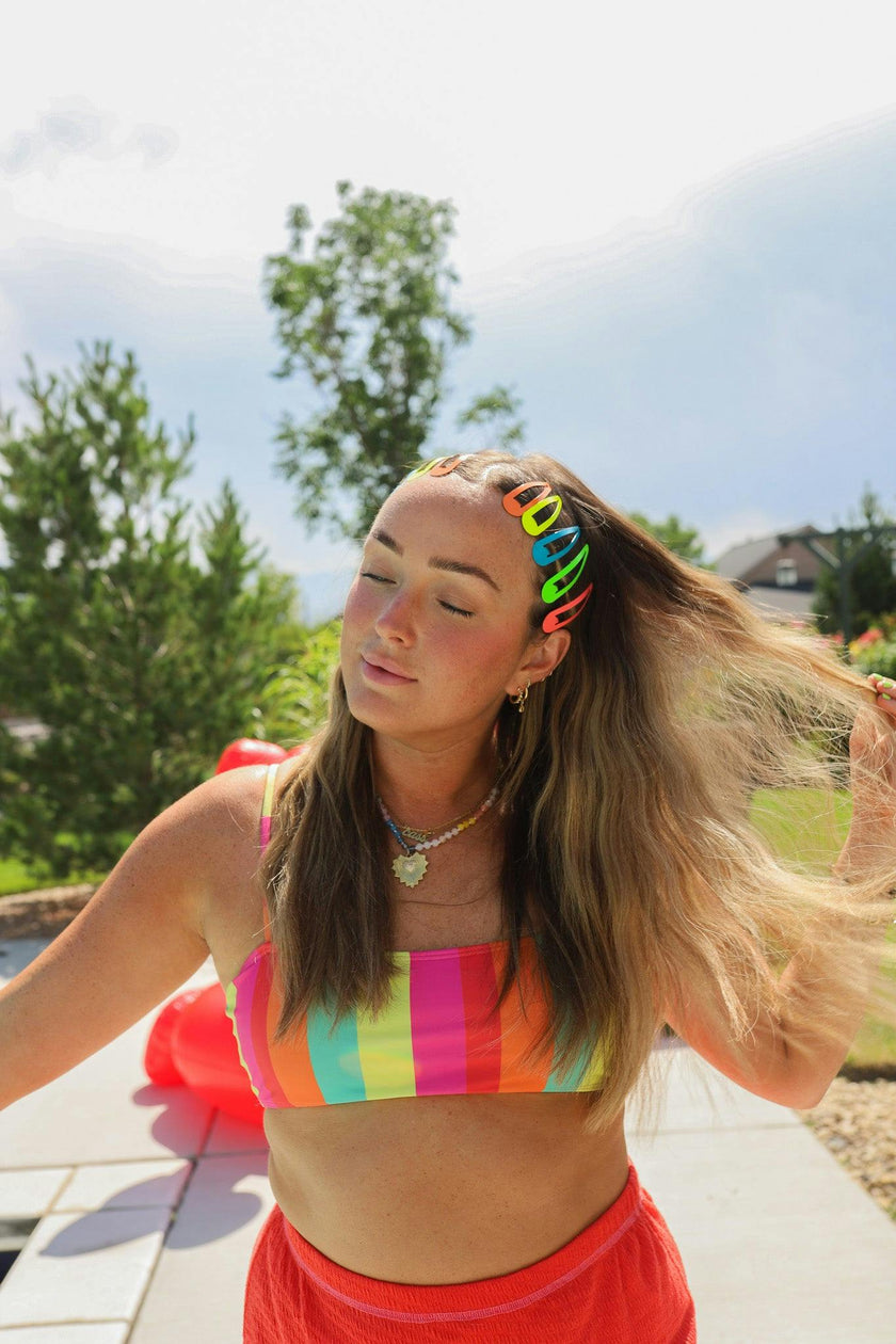 NEON SNAP CLIPS (PACKS OF 10)