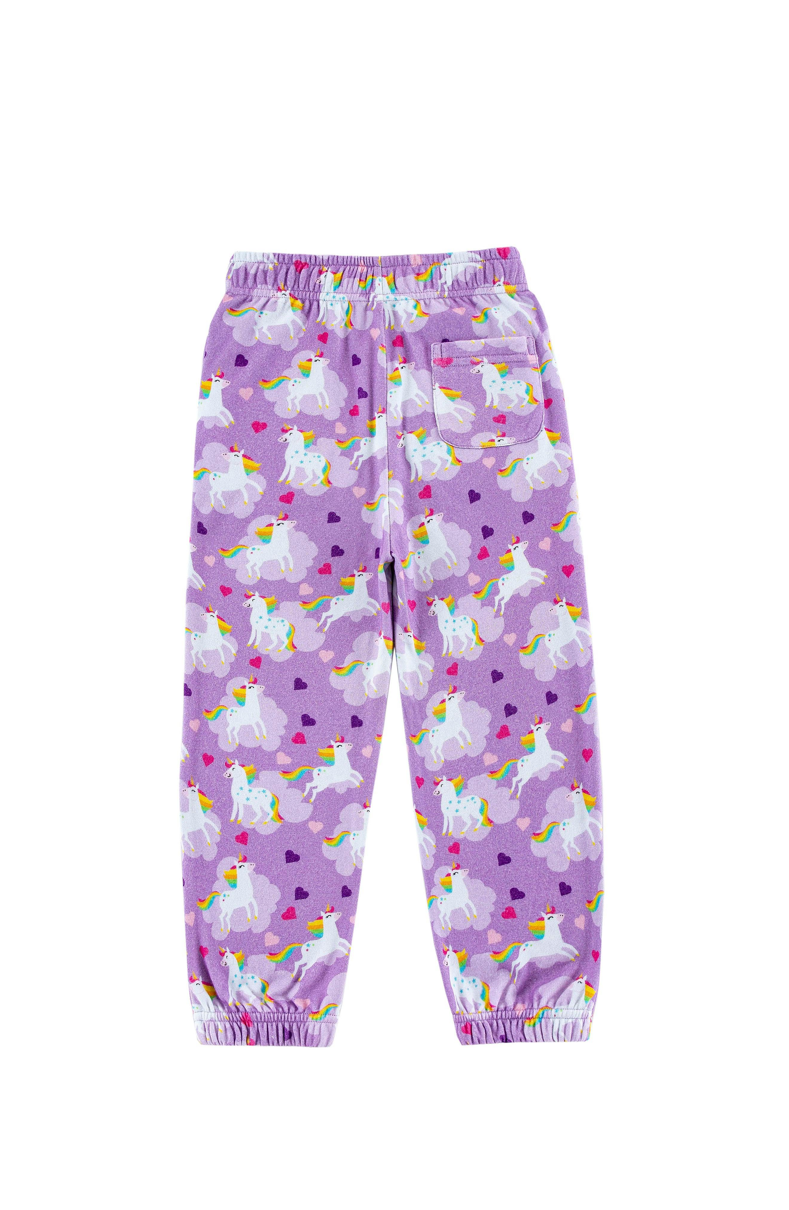 Soft Fleece Jogger, Flying Unicorn