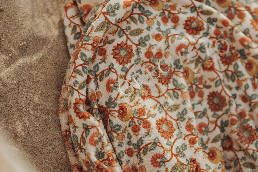 Bathing Towel Poncho | Organic Cotton - In Bloom
