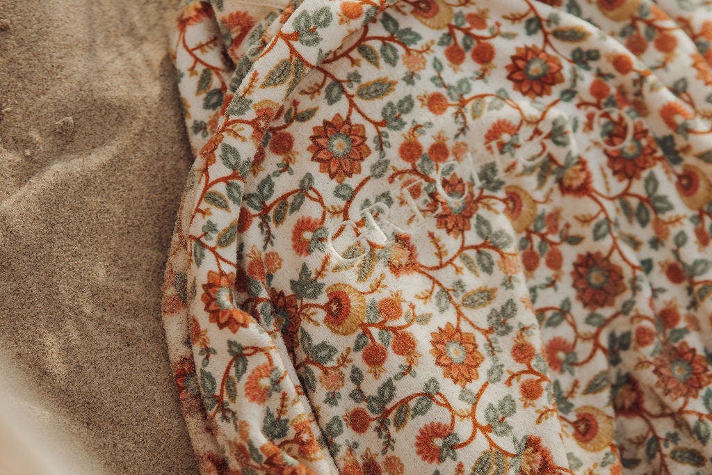 Bathing Towel Poncho | Organic Cotton - In Bloom
