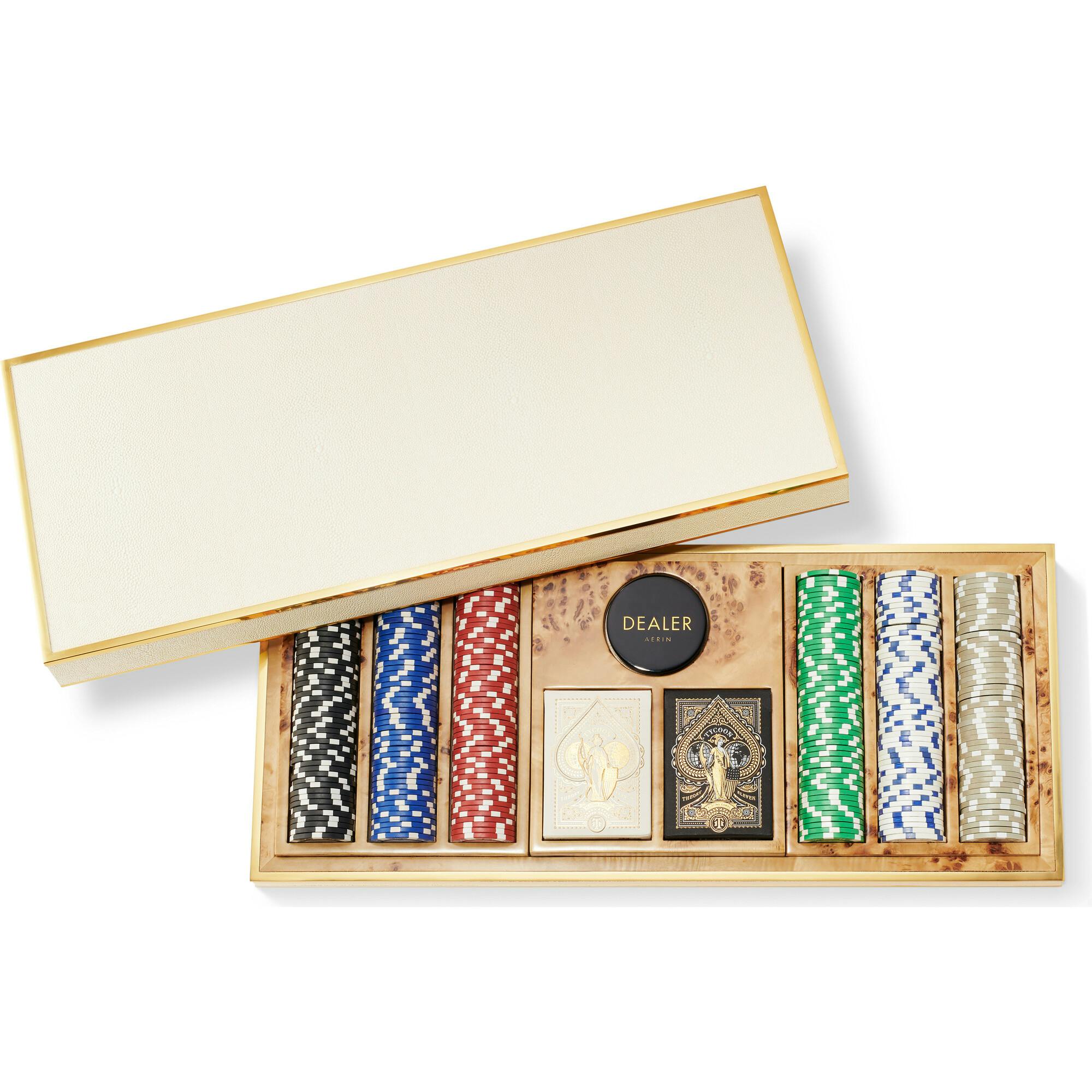 Shagreen Poker Set