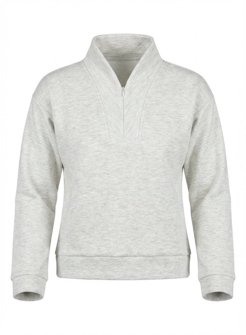Liza Pullover Heathered Grey