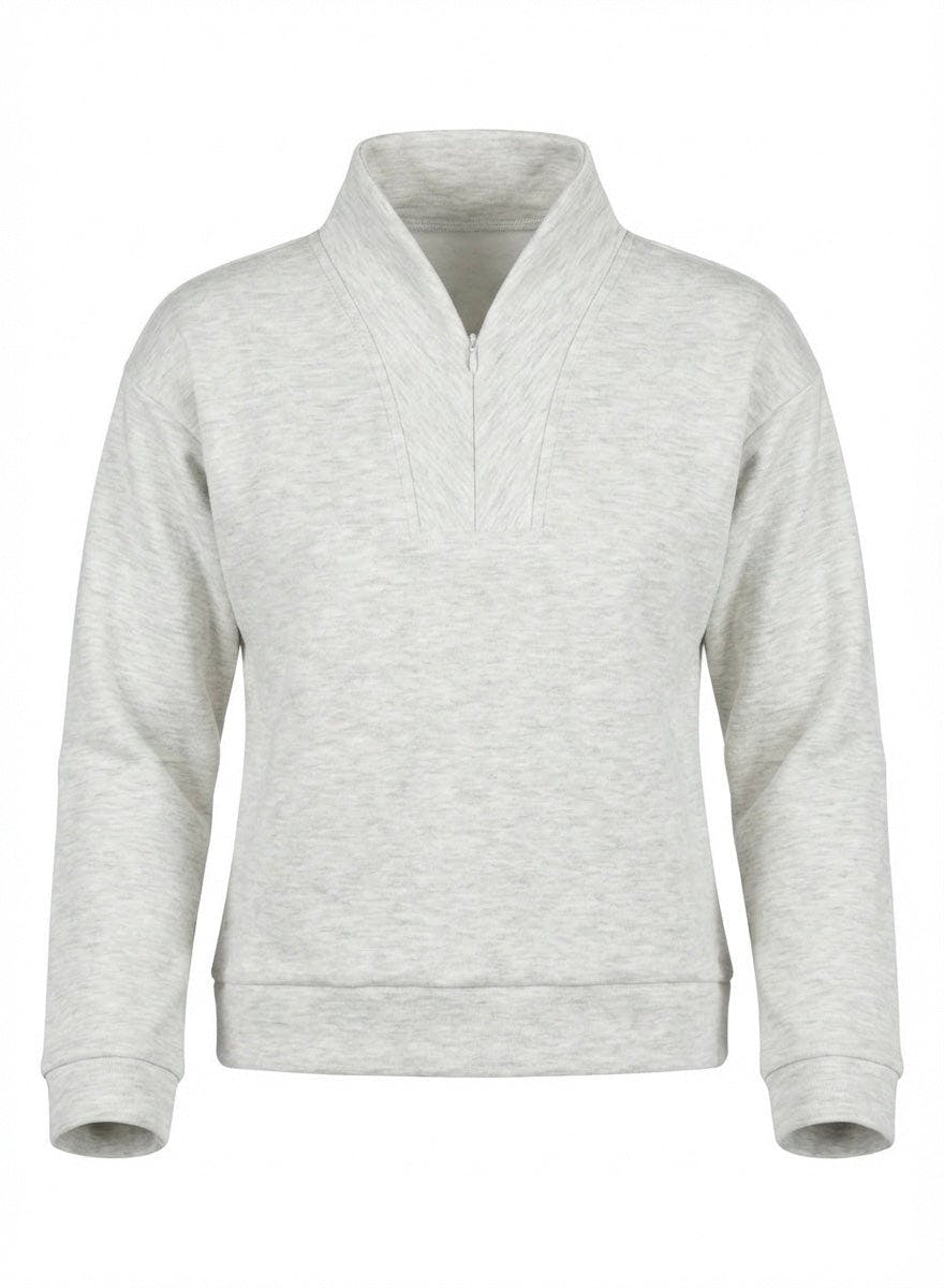 Liza Pullover Heathered Grey