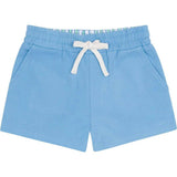 boys le marin blue ultra-soft twill shorts