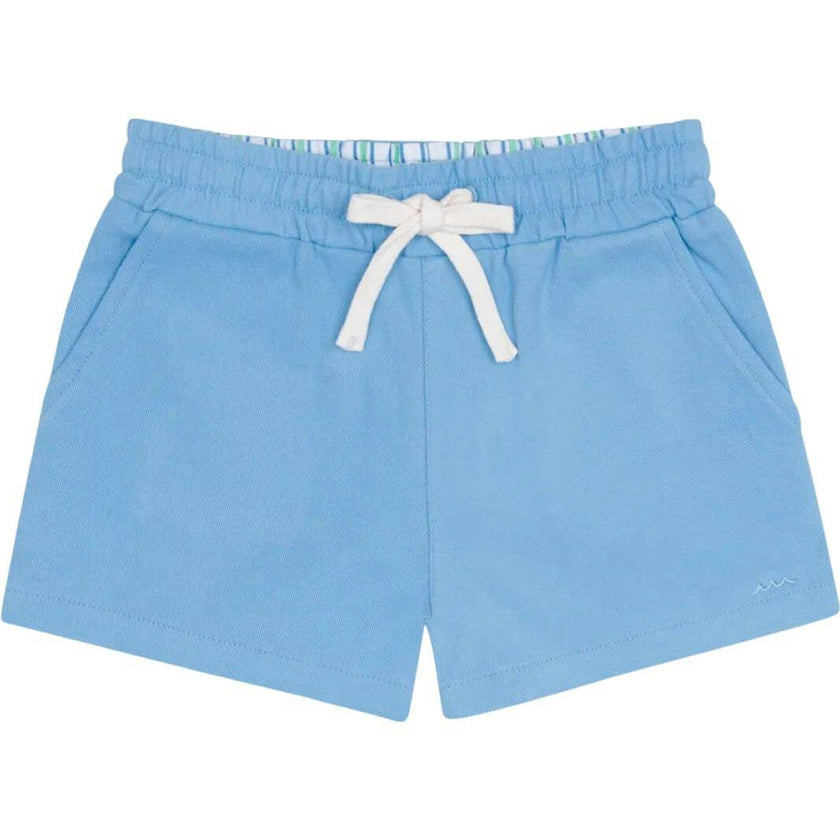 boys le marin blue ultra-soft twill shorts