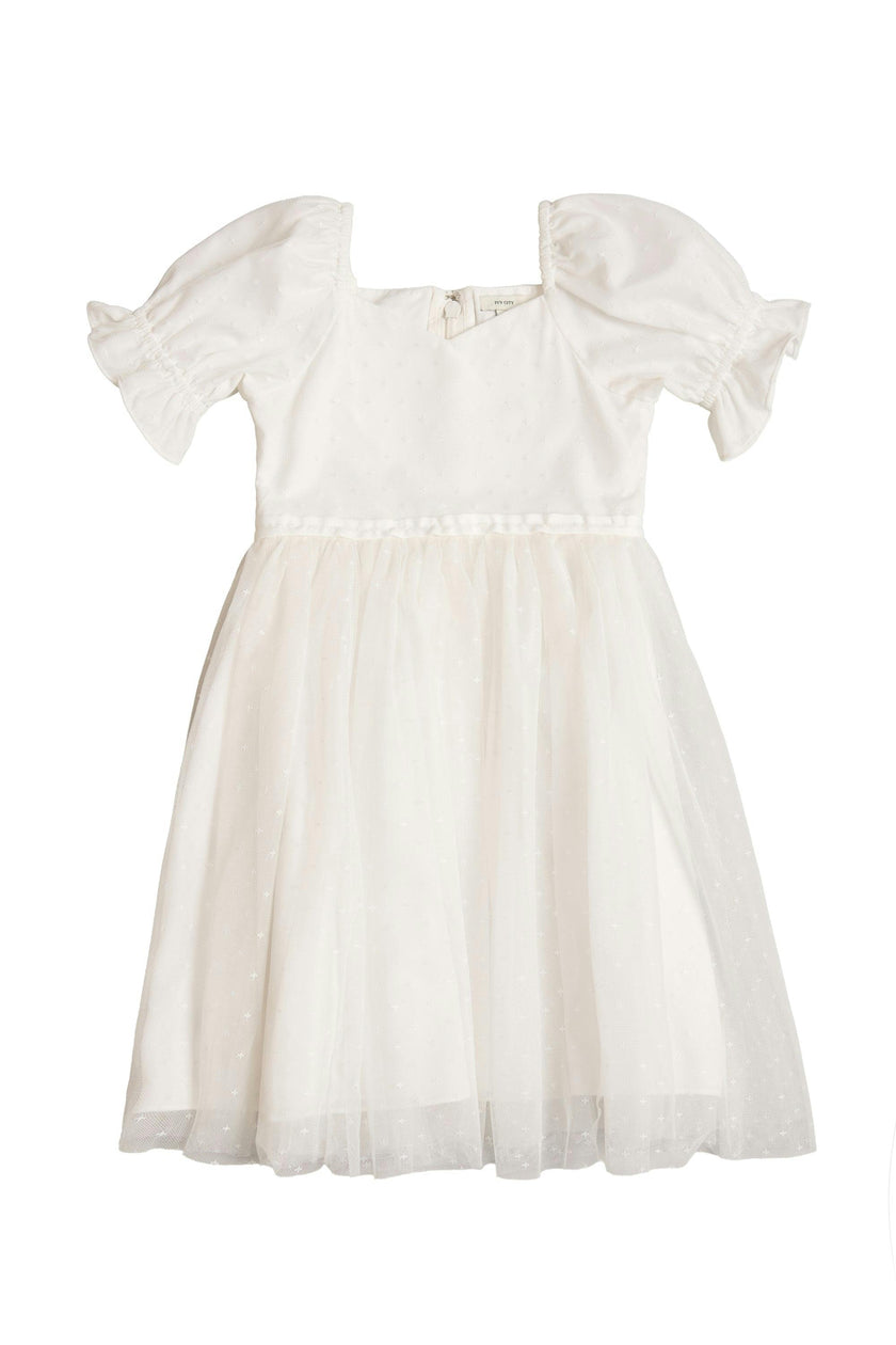 Mini Ballerina Dress in White