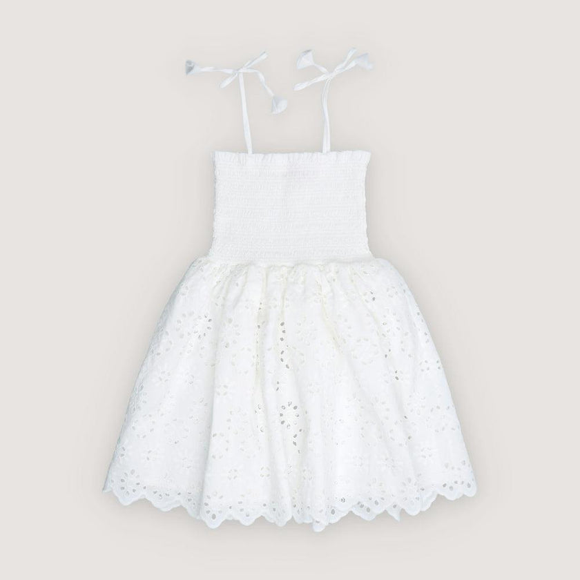 Sakura Dress Pure Cloud