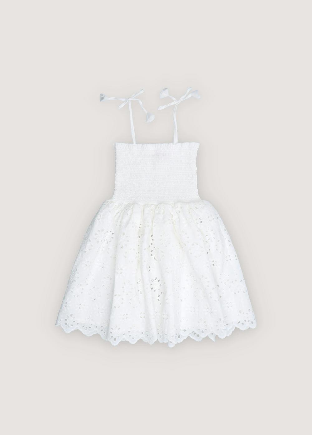 Sakura Dress Pure Cloud