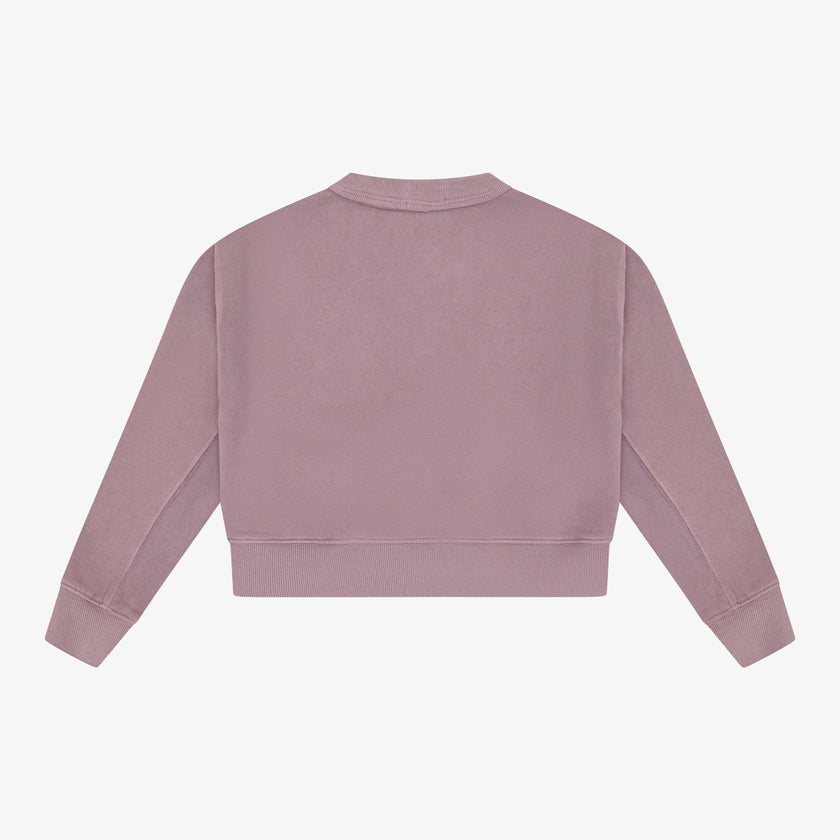 Tenly Cotton Fleece Reverse Insert Sweater