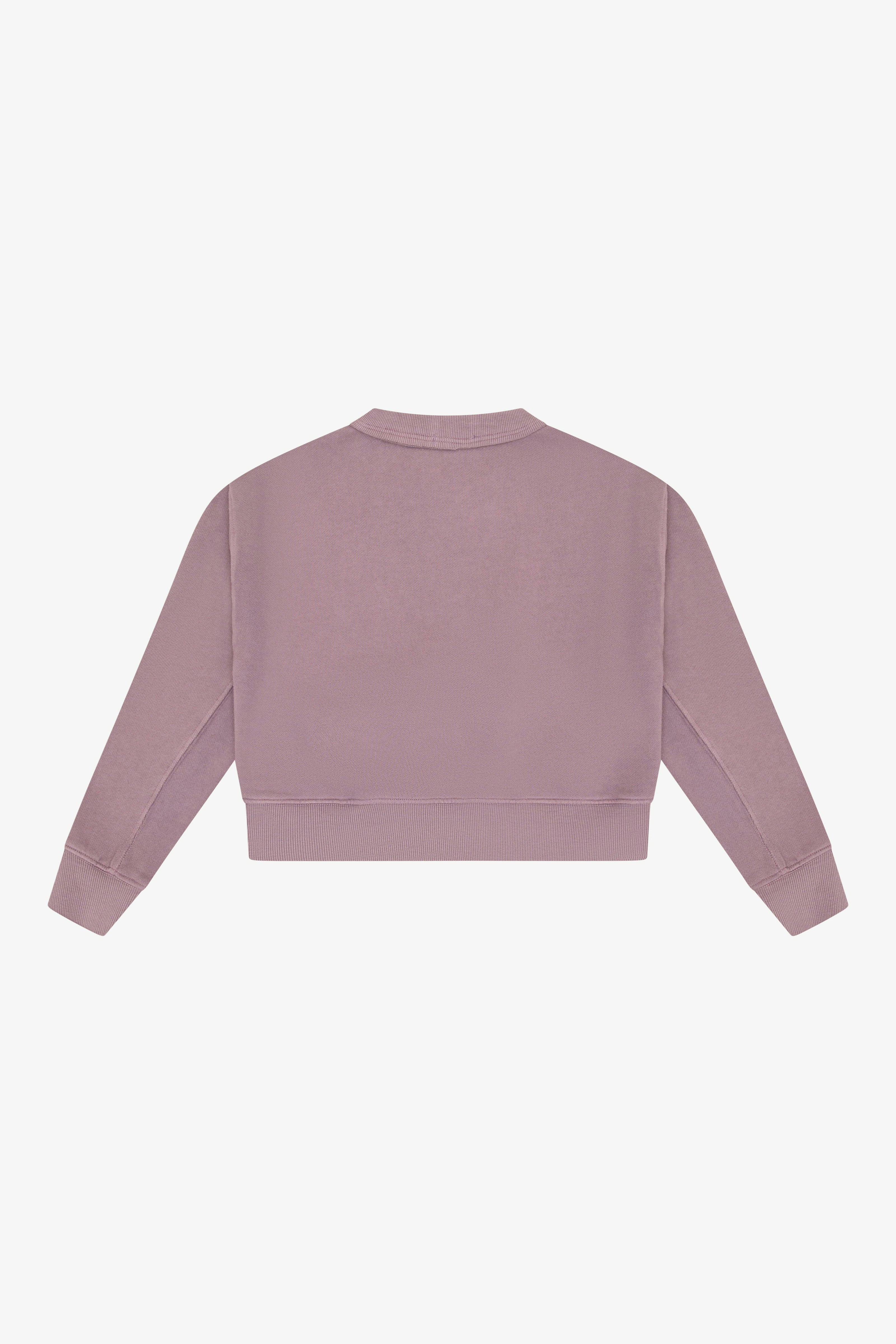 Tenly Cotton Fleece Reverse Insert Sweater
