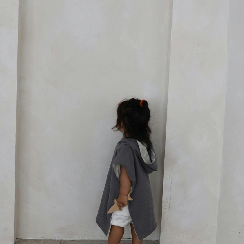 Reversible Hooded Poncho