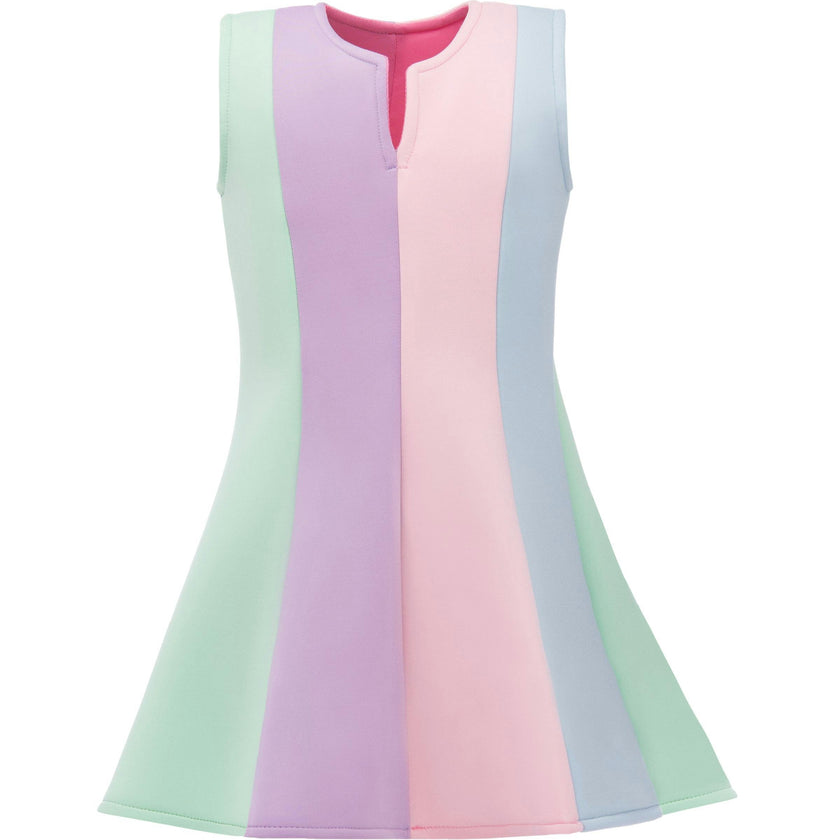 Multi Sophie Rainbow Striped Dress