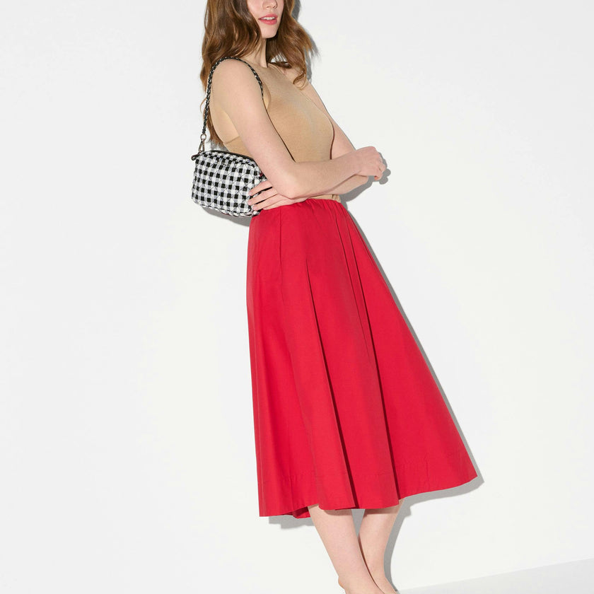 Black/White Gingham Mini Crosby