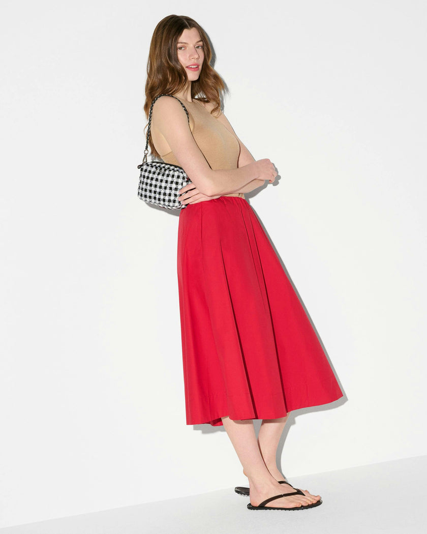 Black/White Gingham Mini Crosby