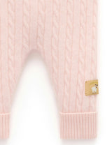 Cashmere Leggings Pale Pink Melange