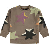 Star Print Sweatshirt