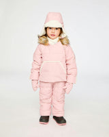 Baby Snug One Piece Snowsuit Adapted For Car Seats Pale Dusty Pink