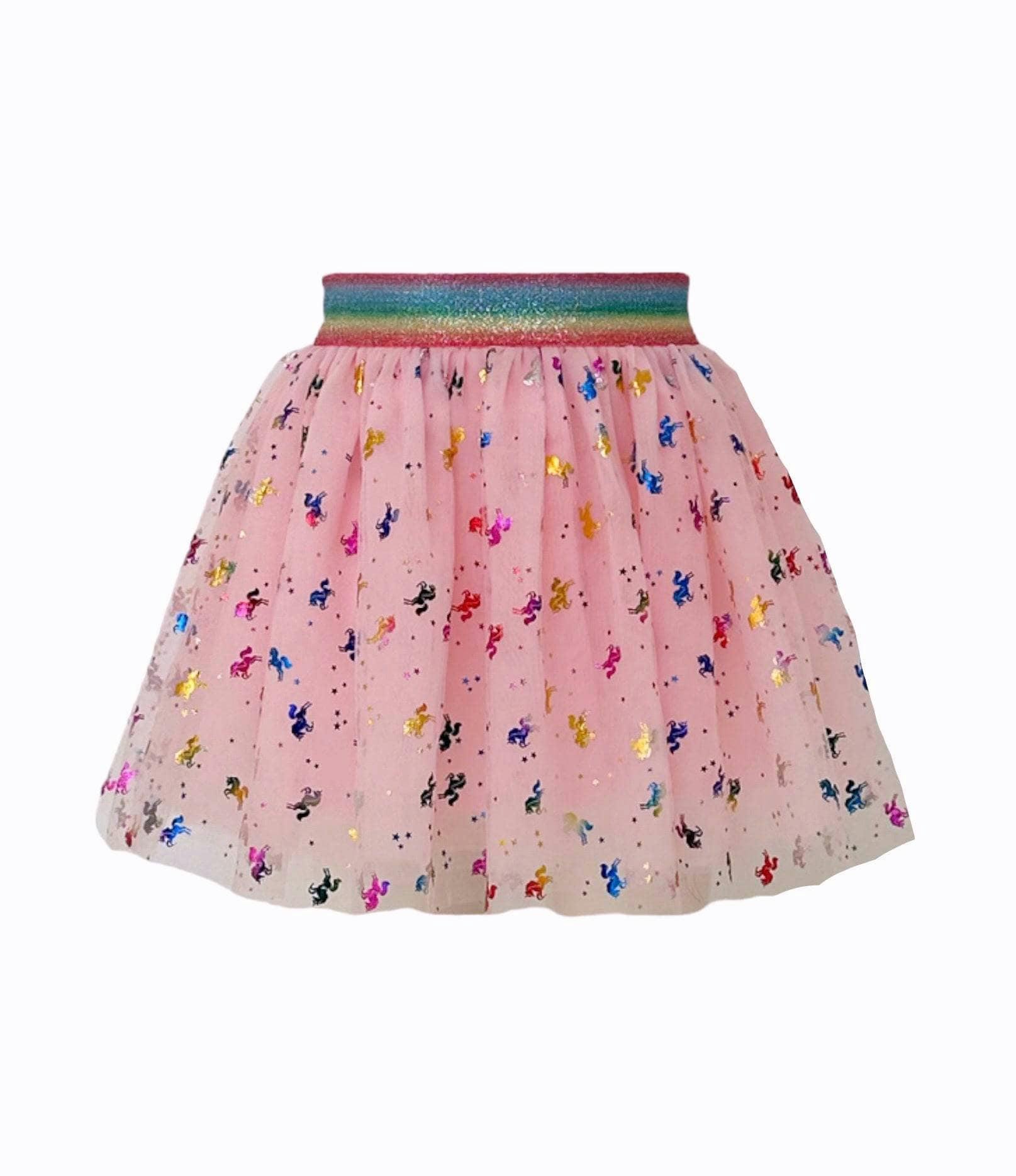 Rainbow Metallic Tutu