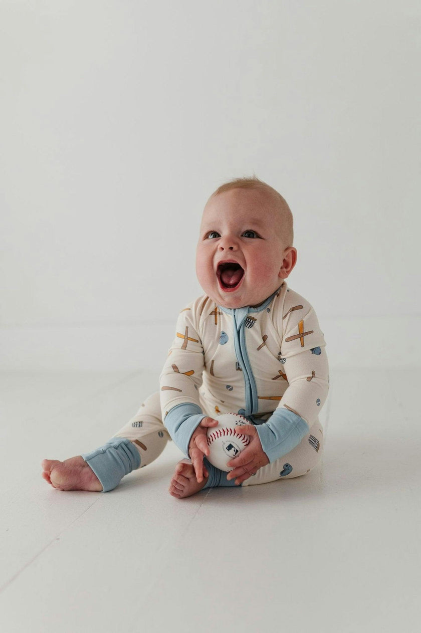 Baby Long Sleeve Zip Romper