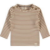 Knit Striped Long Sleeve Shirt
