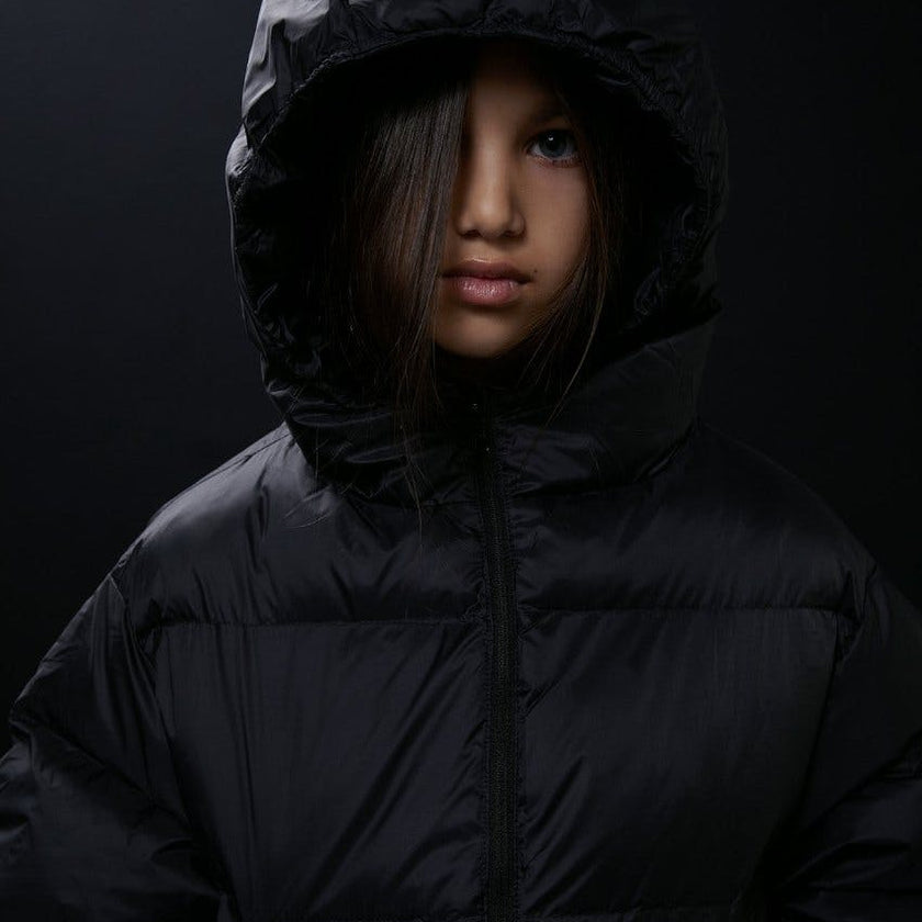 Cropped Lightweight Reversible Puffer