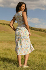 Ana Dress in Floral Fields