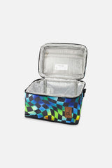 Little Boy Checkered Adventure Functional Lunch Box