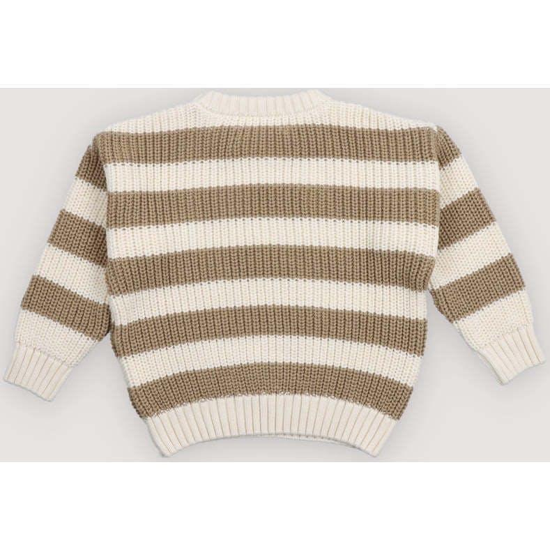 Lantana Jumper Camel Sand Stripes