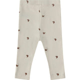 Croissant Print Straight Fit Leggings