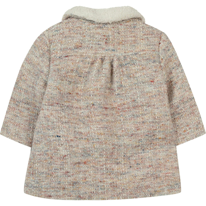 TARTINE ET CHOCOLAT Collared Baby Pea Coat