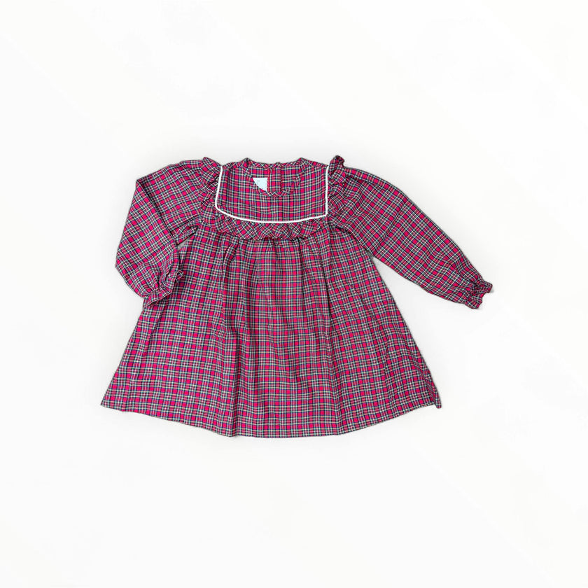 Britta Dress in Holiday Plaid