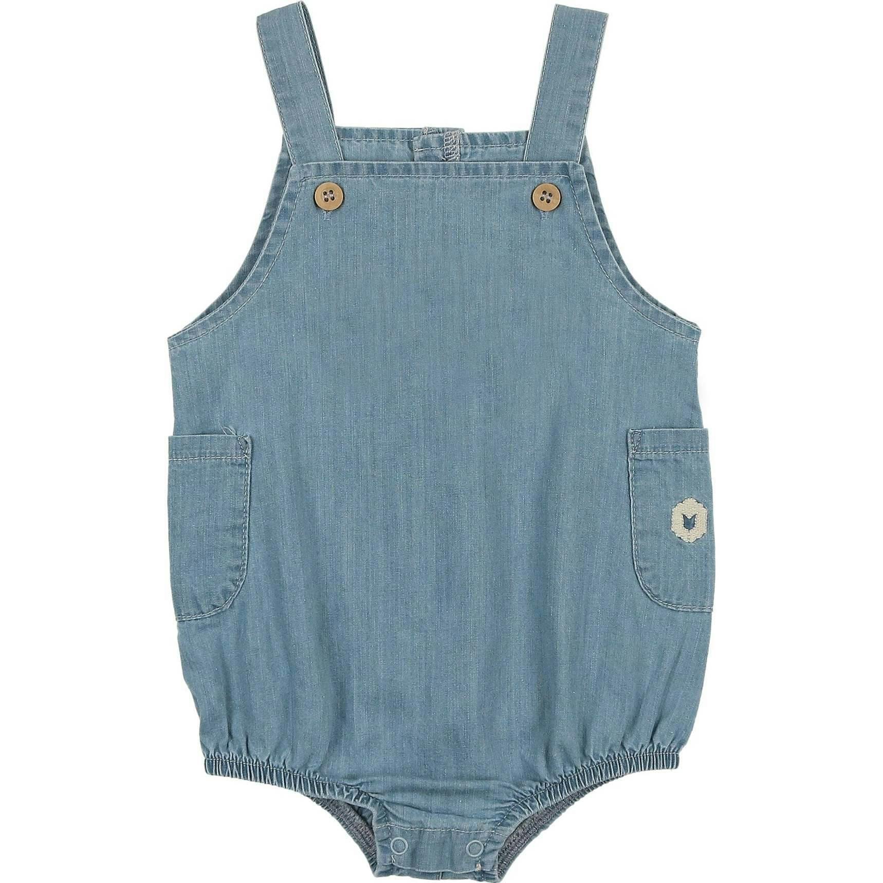 Summer Glory Boys Romper Denim