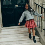 Gray Logo Hooded Sweatshirt