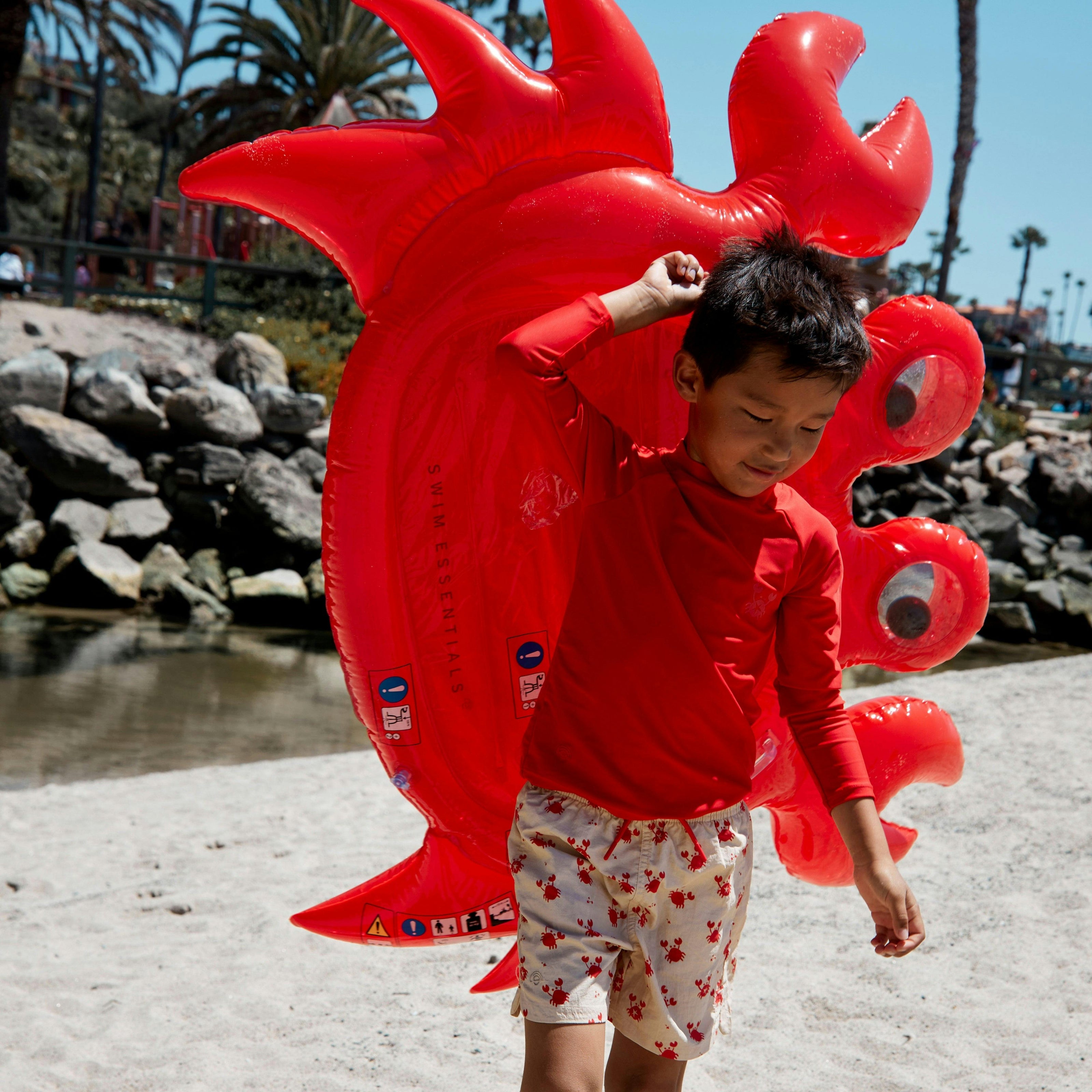 Pool Float Crab - Red - Dreamscape