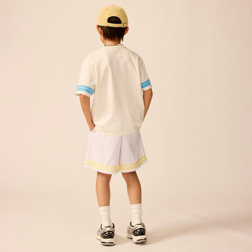 Basketball Shorts in Lemonade Trim