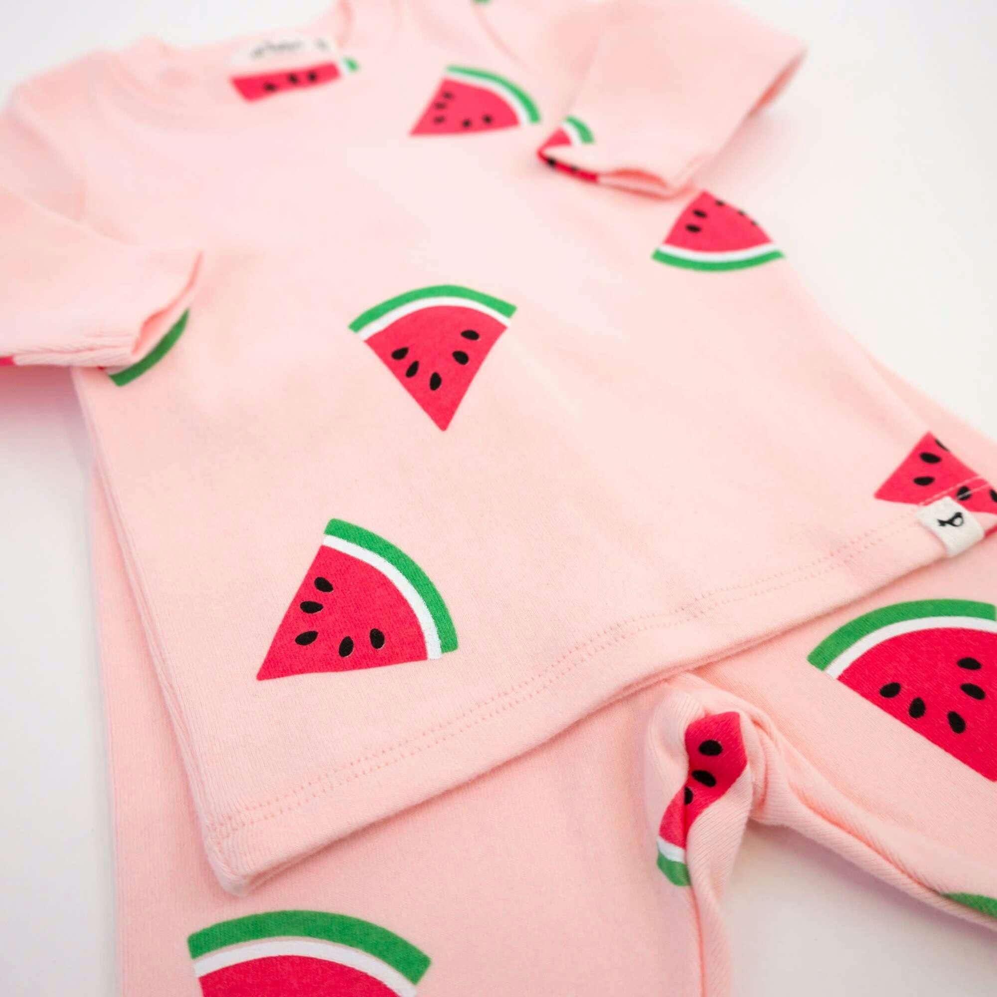 Watermelon Print Two Piece Set