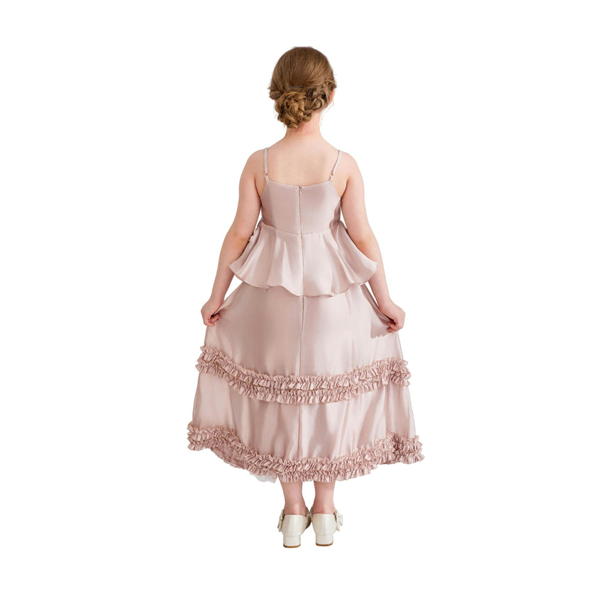 Light Pink Calista Ruffle Skirt Set