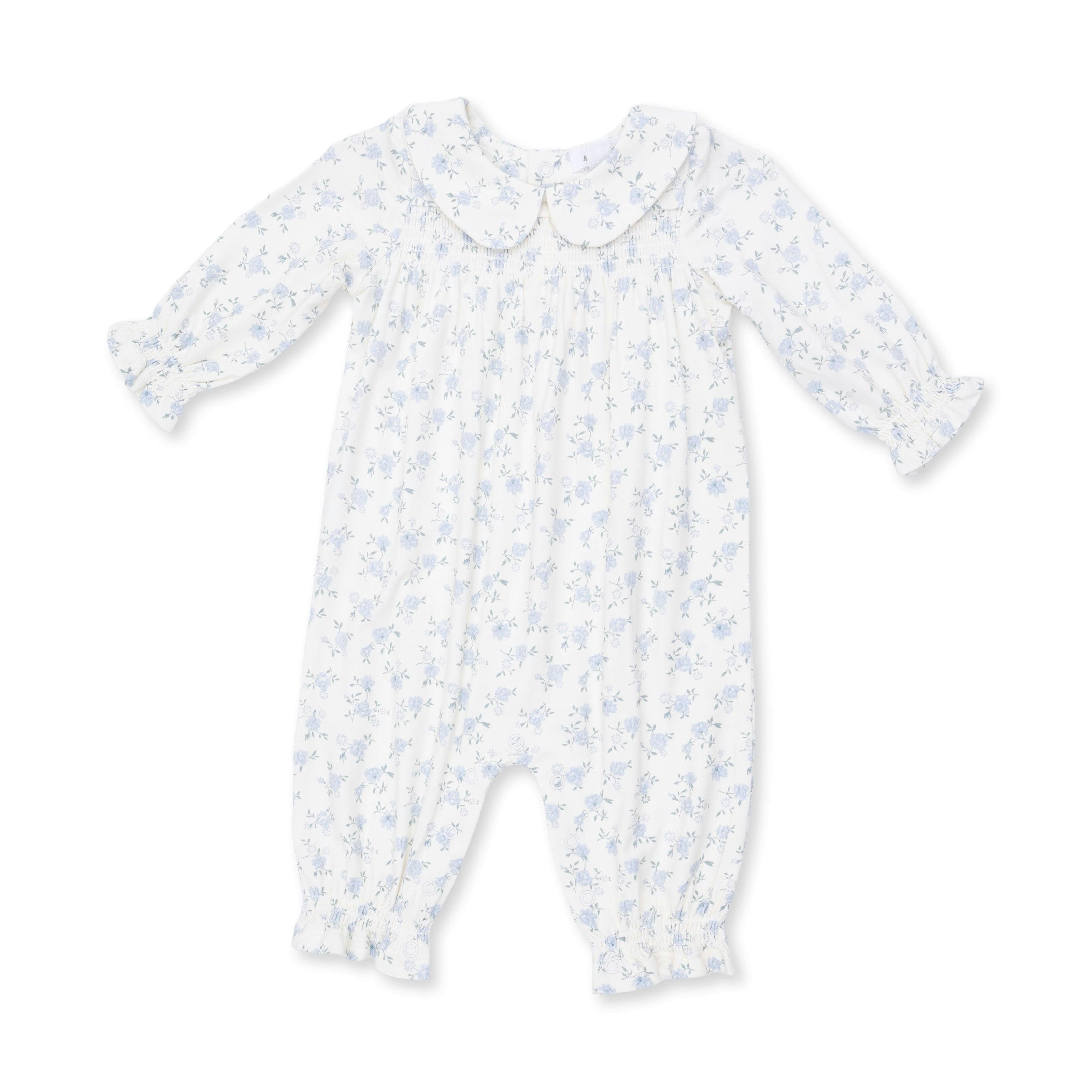 Rose Briar - Smocked Long Sleeve Romper