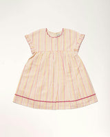 Lila Dress - Pink Strips print